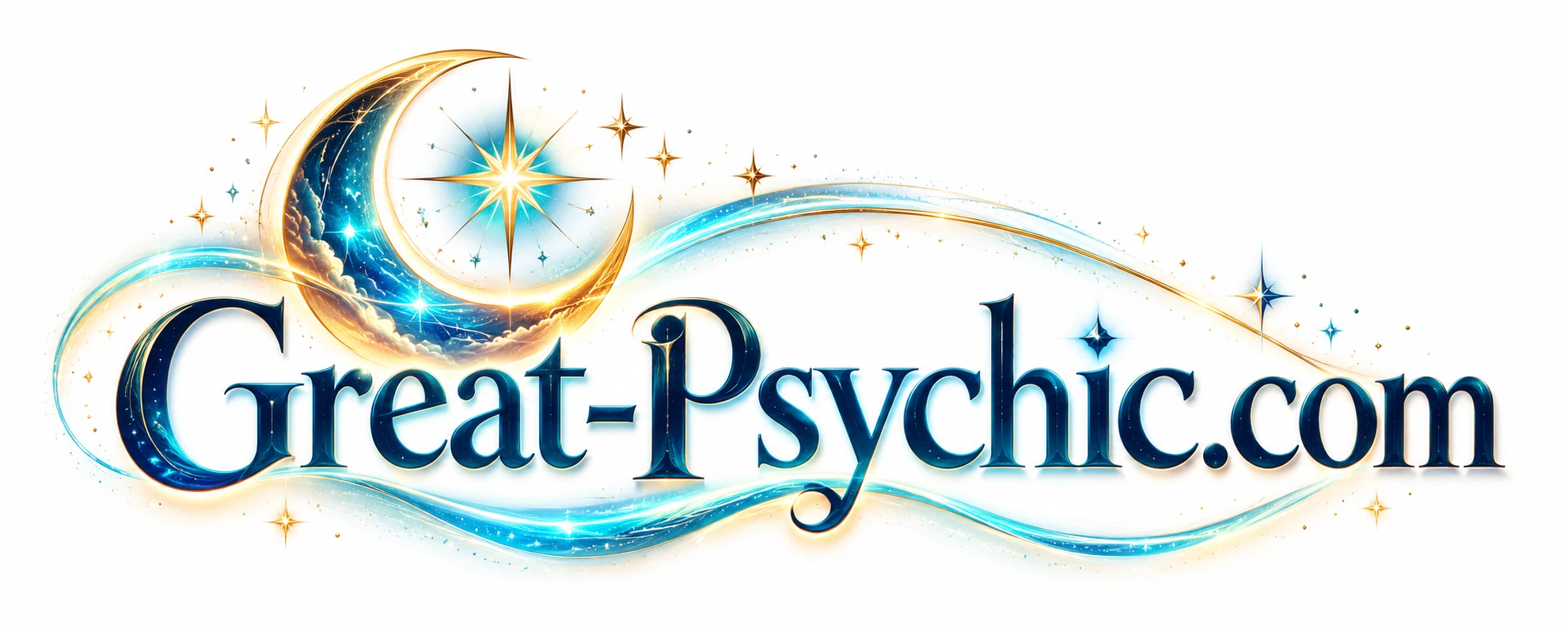 Great-Psychic.com celestial logo