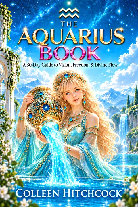 The Aquarius Book by Colleen Hitchcock, front cover