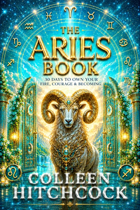 The Aries Book by Colleen Hitchcock, front cover
