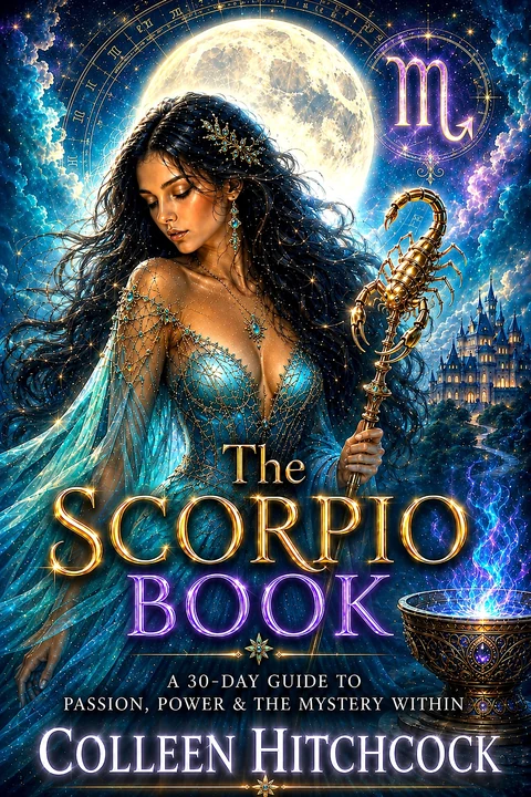The Scorpio Book by Colleen Hitchcock, front cover